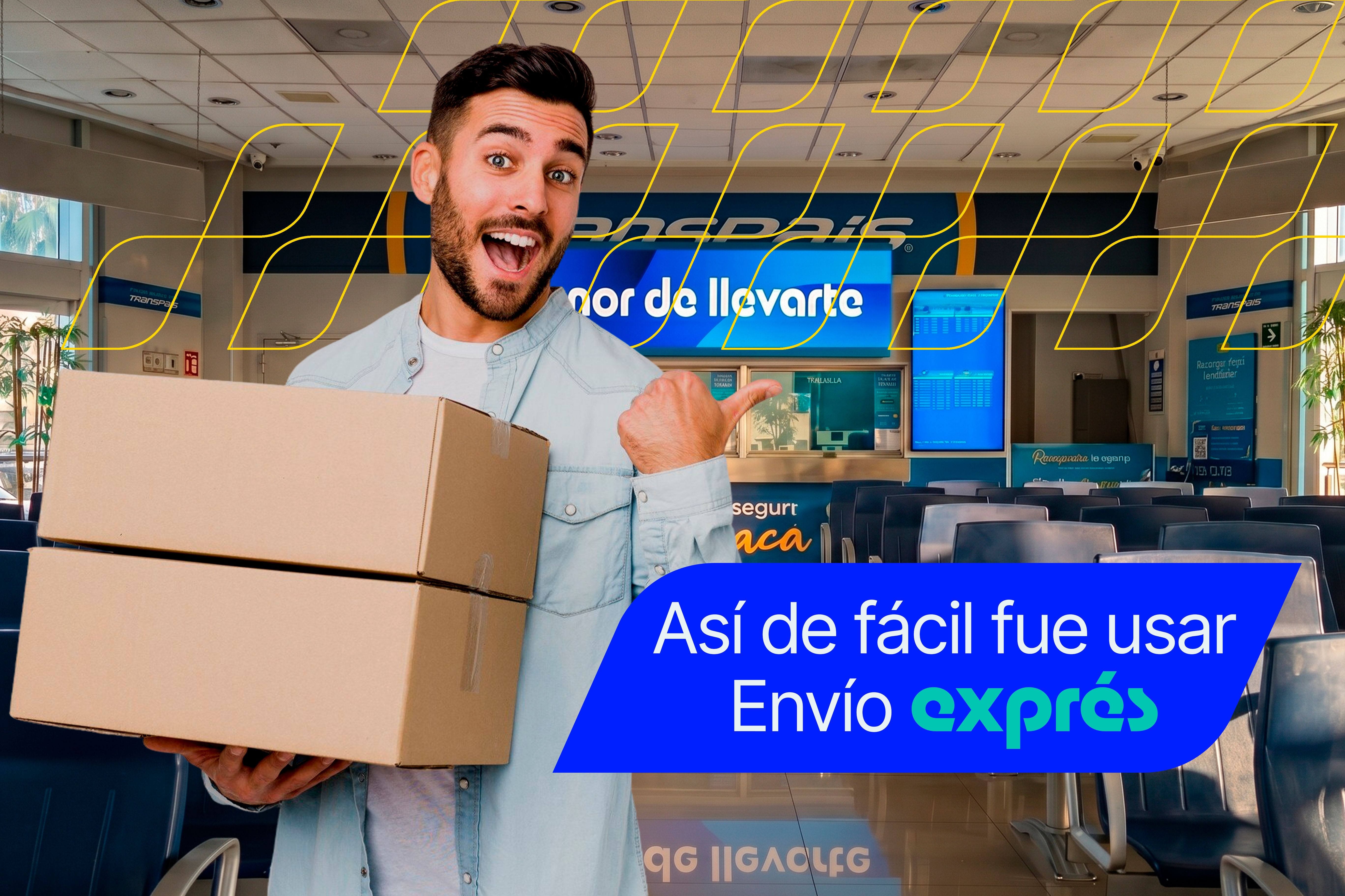 Así de fácil fue usar Envío Exprés Así de fácil fue usar Envío Exprés