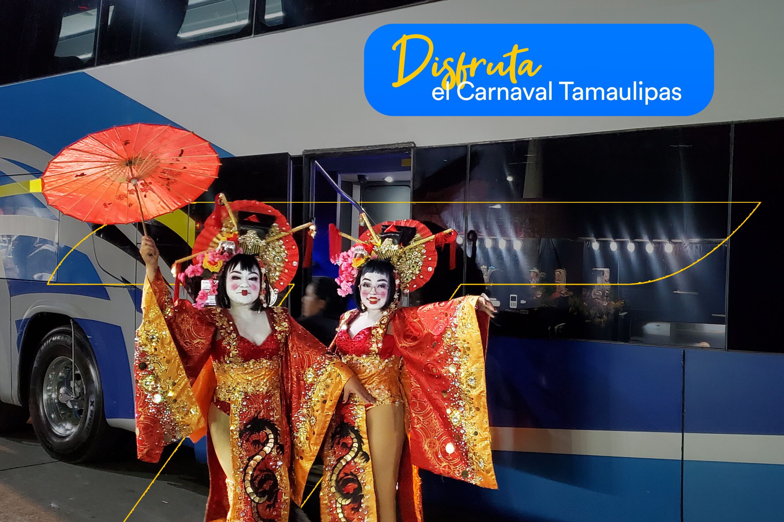 Disfruta el Carnaval Tamaulipas.